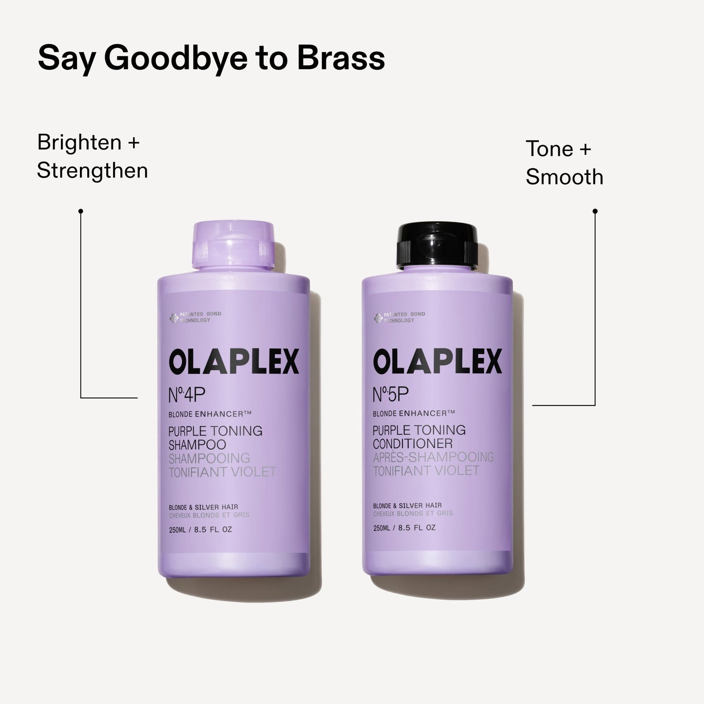 No.4P BLONDE ENHANCERTM PURPLE TONING SHAMPOO LITRE