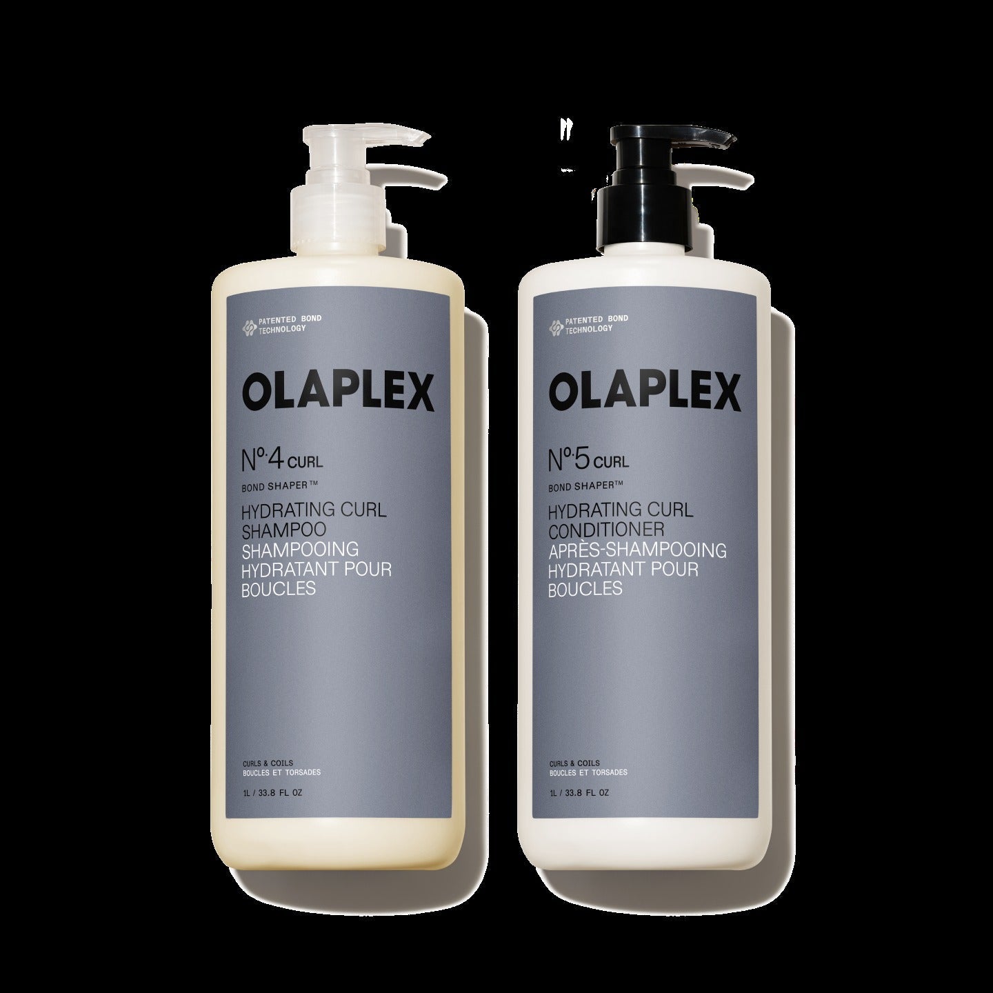 HYDRATING CURL SHAMPOO & CONDITIONER LITER SET