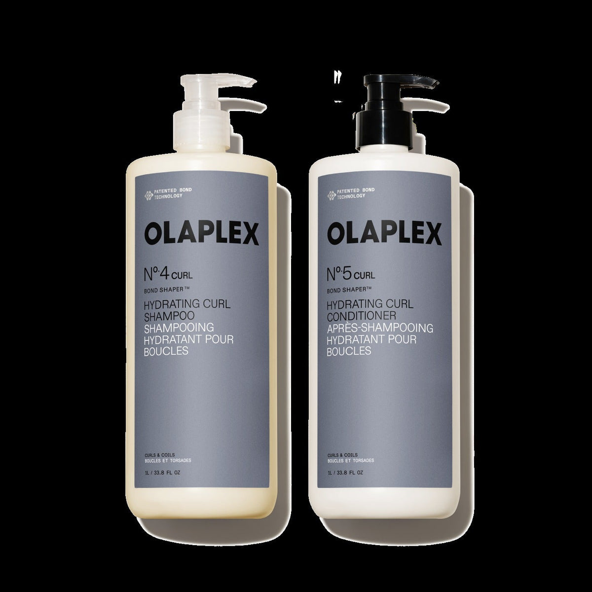 HYDRATING CURL SHAMPOO & CONDITIONER LITER SET