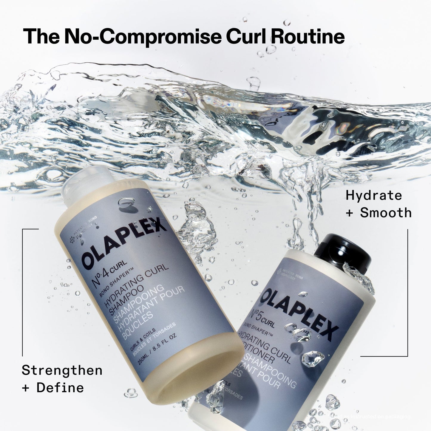 HYDRATING CURL SHAMPOO & CONDITIONER LITER SET